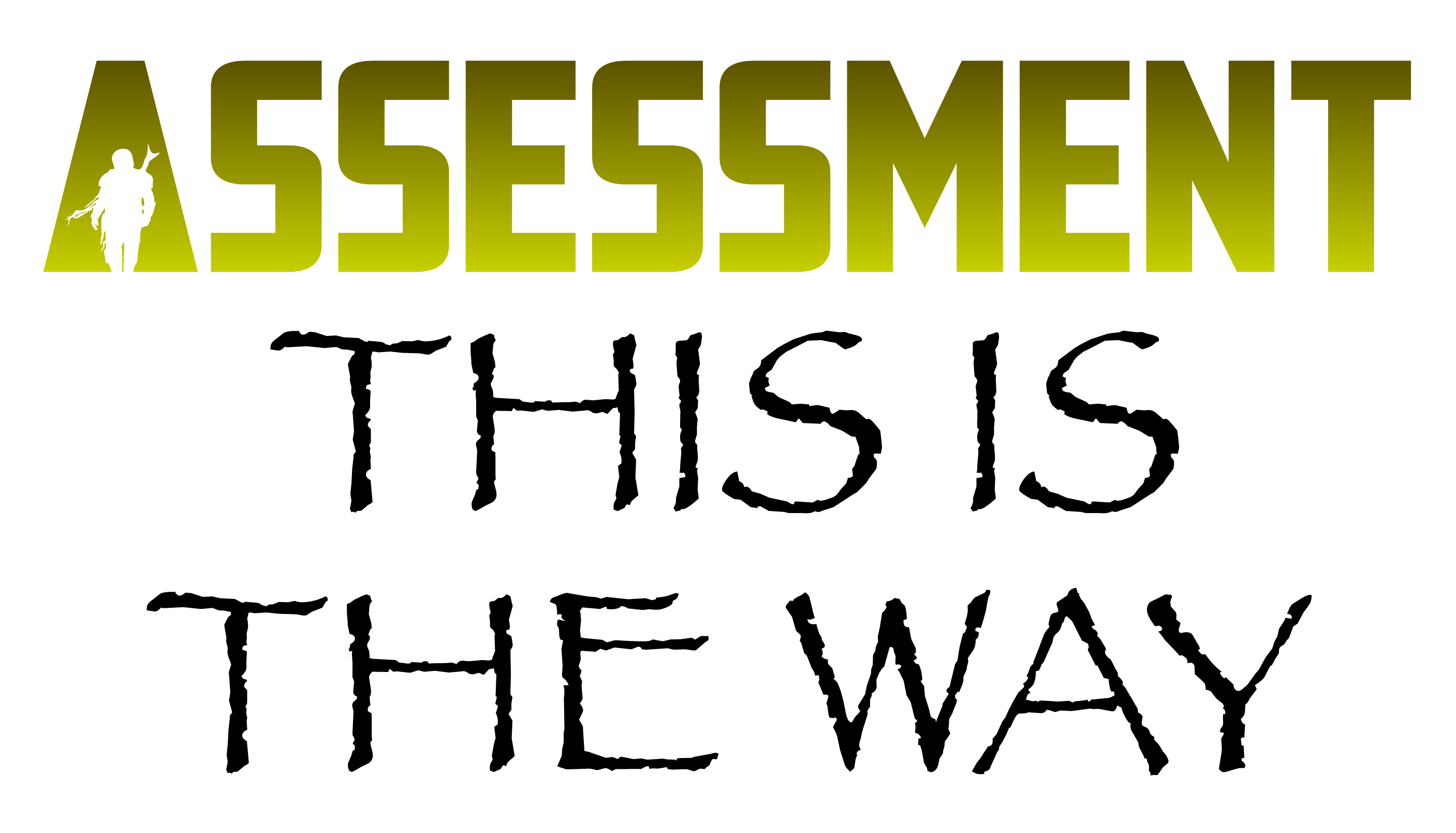 Assessment: This is the Way logo in the style of the Mandalorian